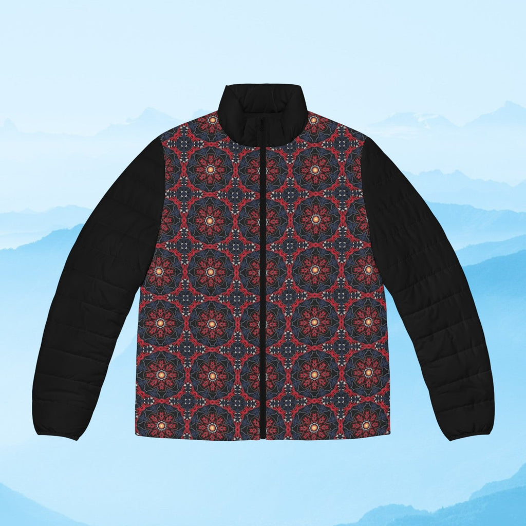 Men's Puffer Jacket - Centric Circles