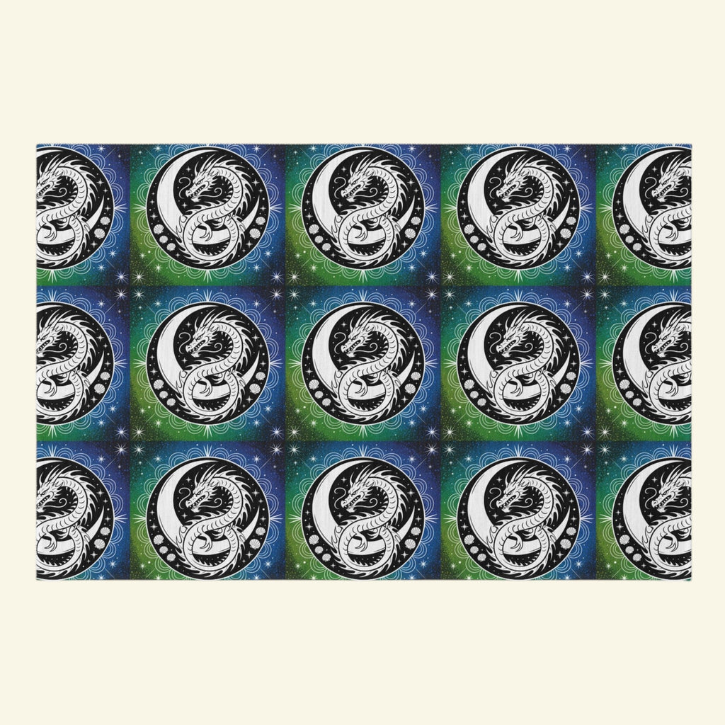 Bohemian Dragon Outdoor Rug