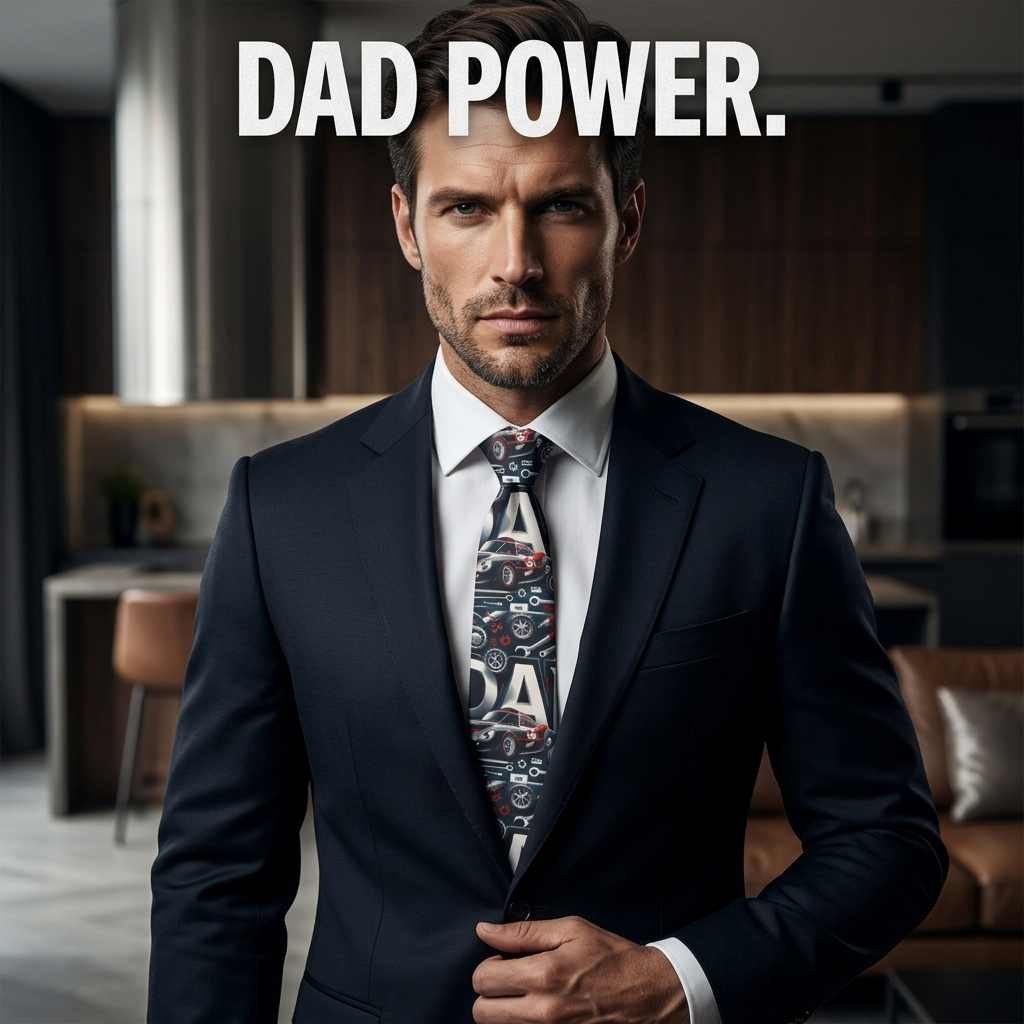 Dad Necktie – Father’s Day Gift Tie for Dad
