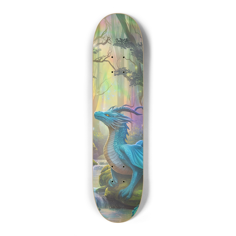 Dragon Wonder Custom Skateboard – Fantasy Dragon Art Deck