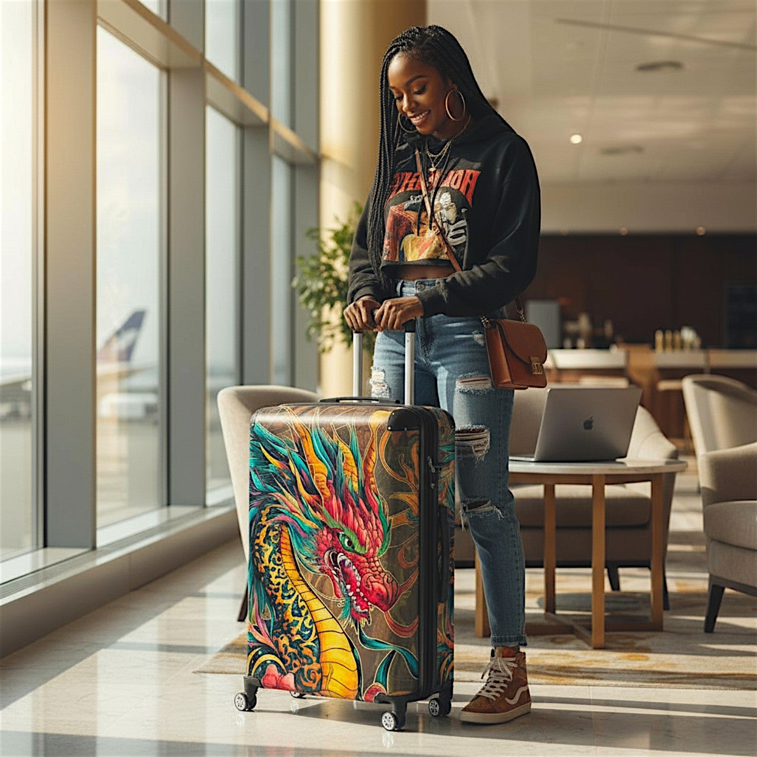 Fire Dragon Suitcase