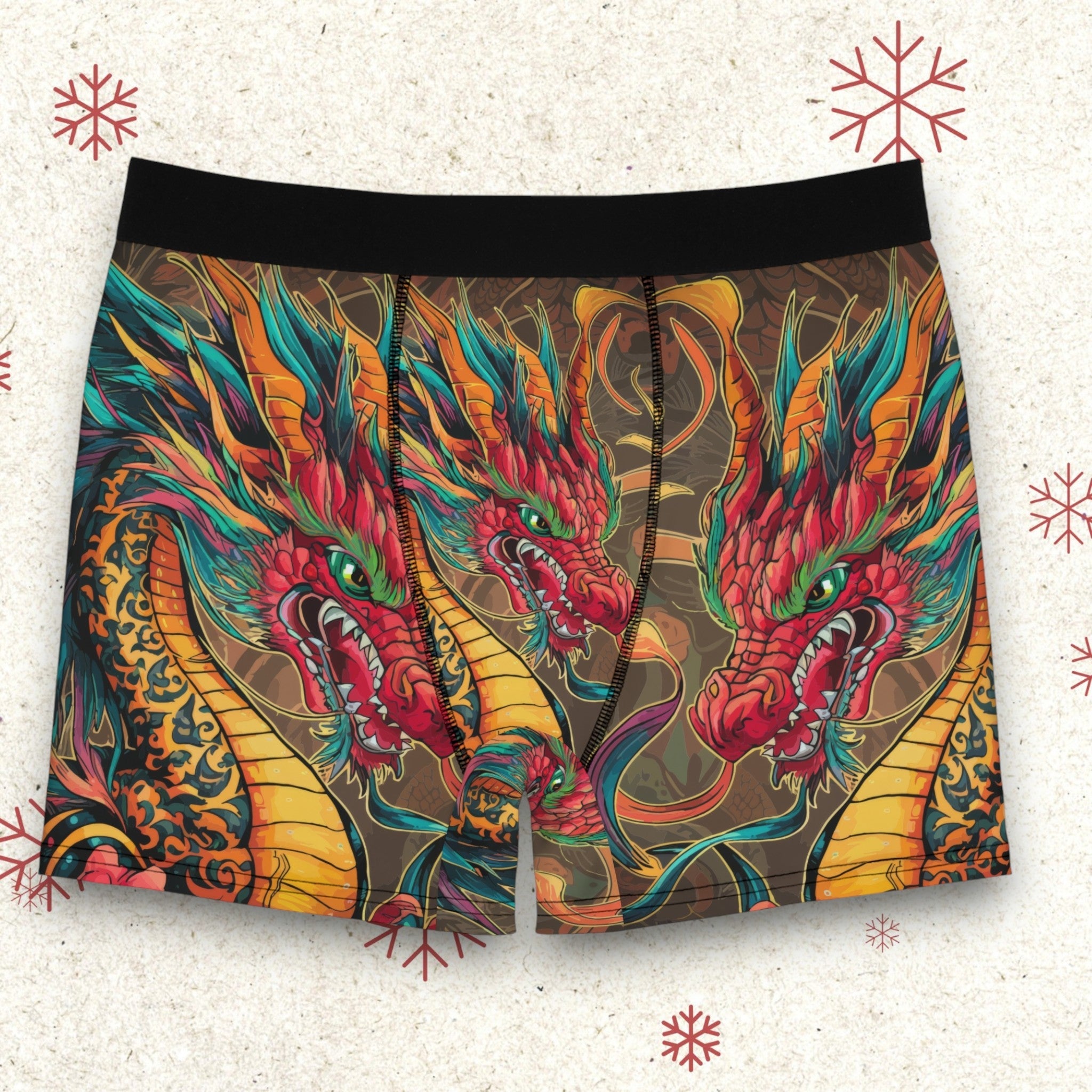 Fire Dragon Boxer Briefs