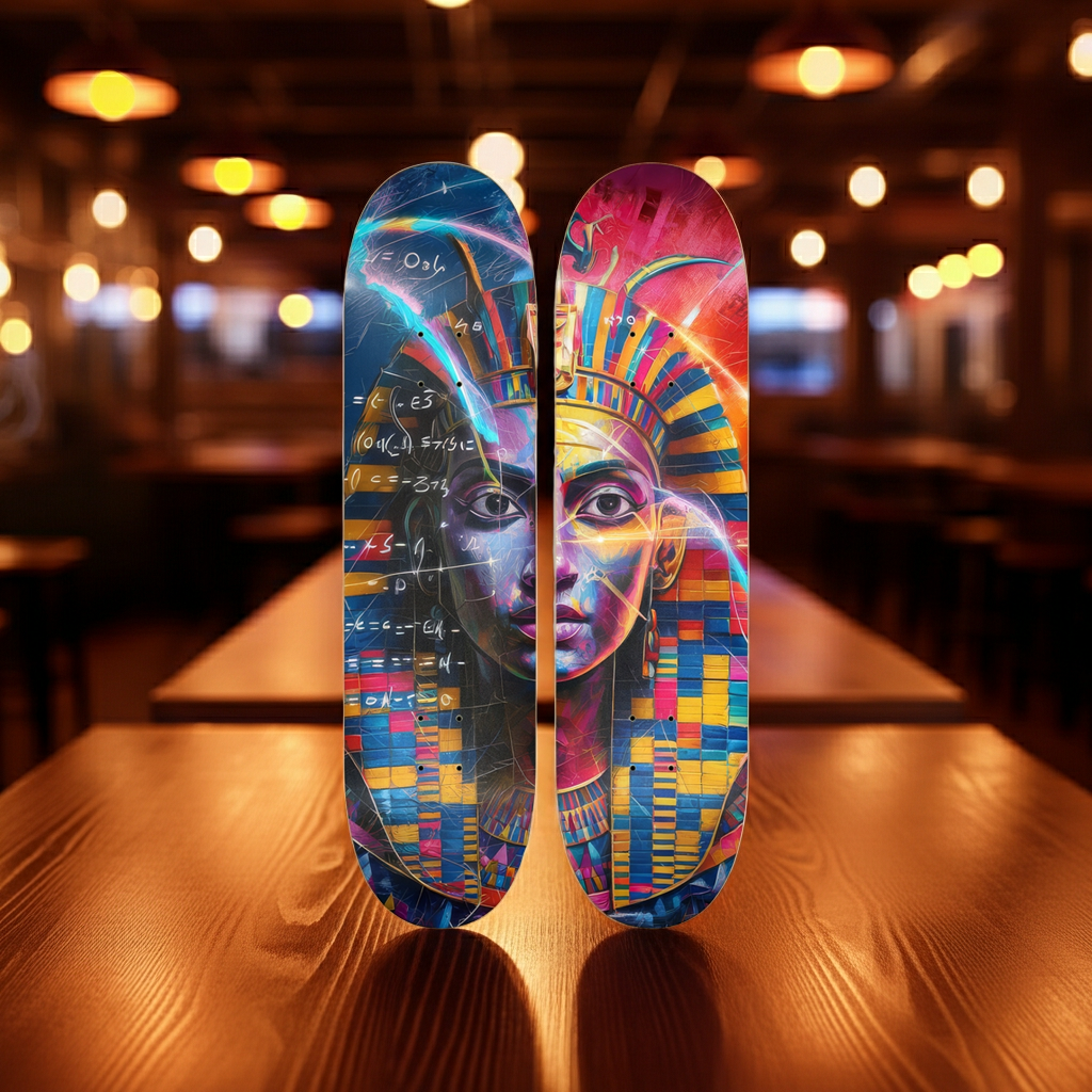 2 Skateboard Series Art - Egyptian Magic