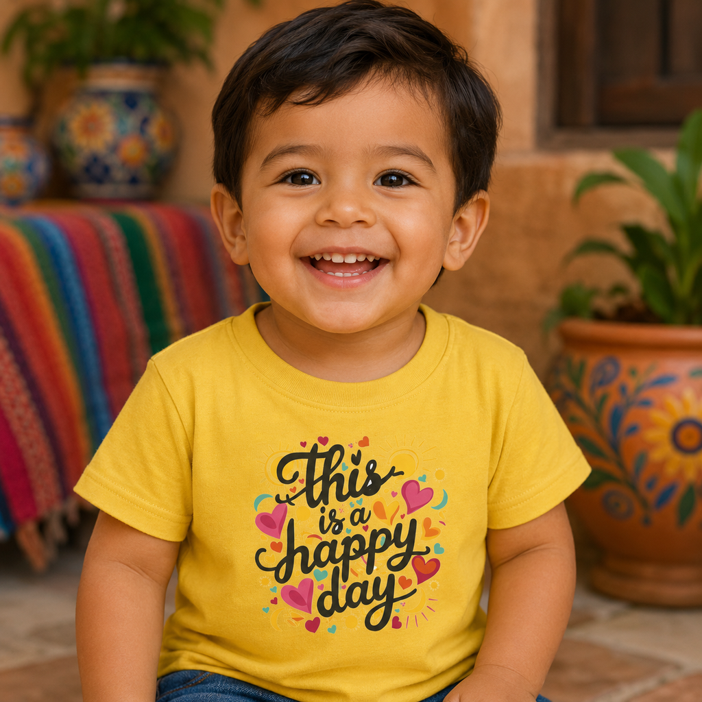 Infant Fine Jersey Tee - This is a Happy Day