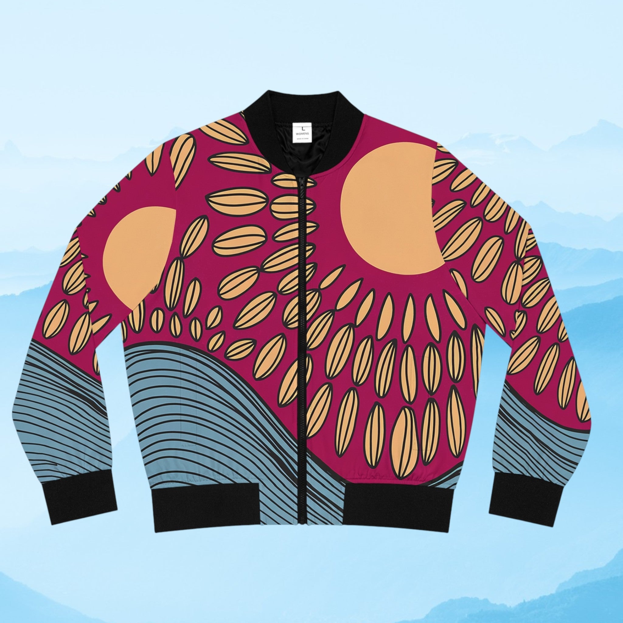 Happy Is Here Women's Bomber Jacket
