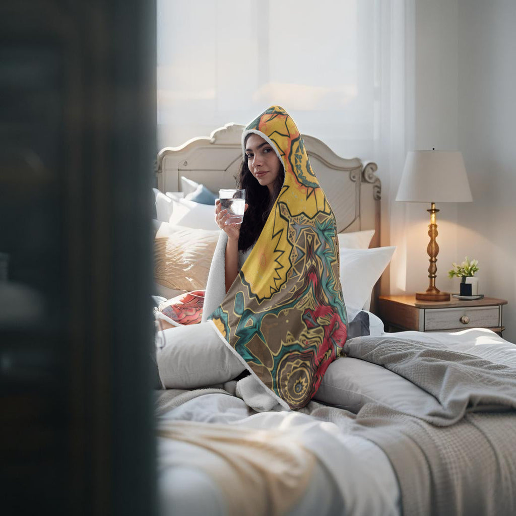 Hooded Sherpa Fleece Blanket - Changes