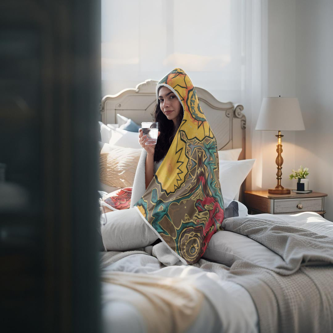 Hooded Sherpa Fleece Blanket - Changes