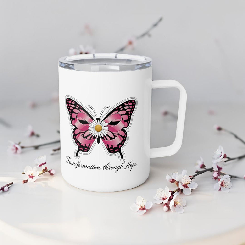 Coffee Mug - Transformation Through Hope, 10oz Insulated