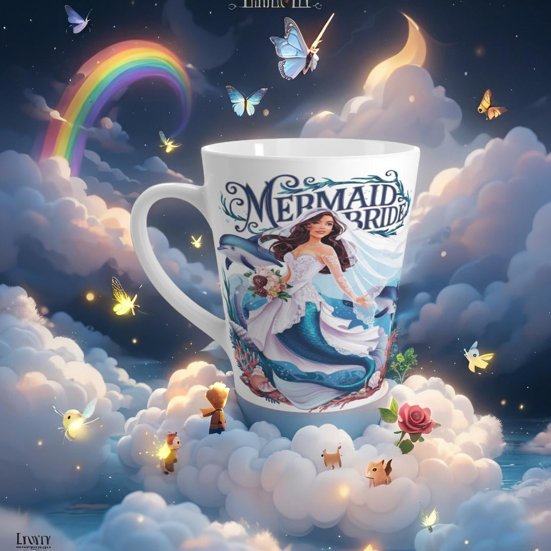 Latte Mug - Mermaid Bride