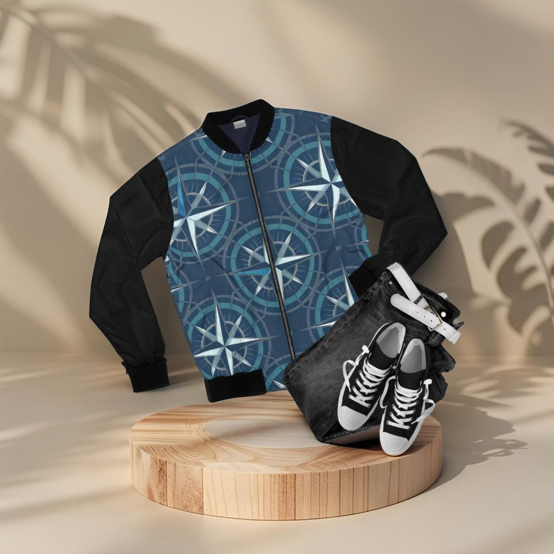 Men's Bomber Jacket - Compass