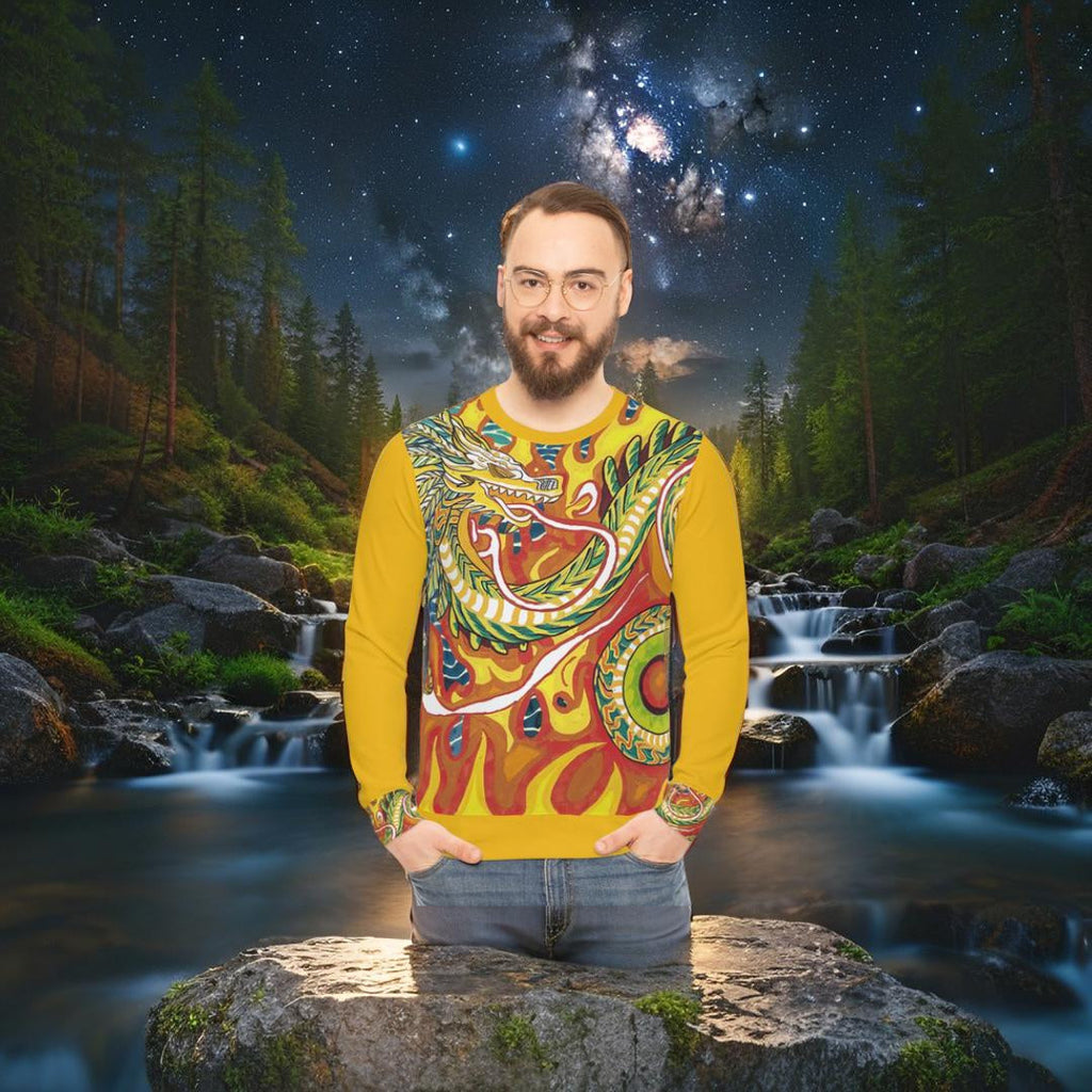 Lightweight Sweatshirt - Dragon Dance