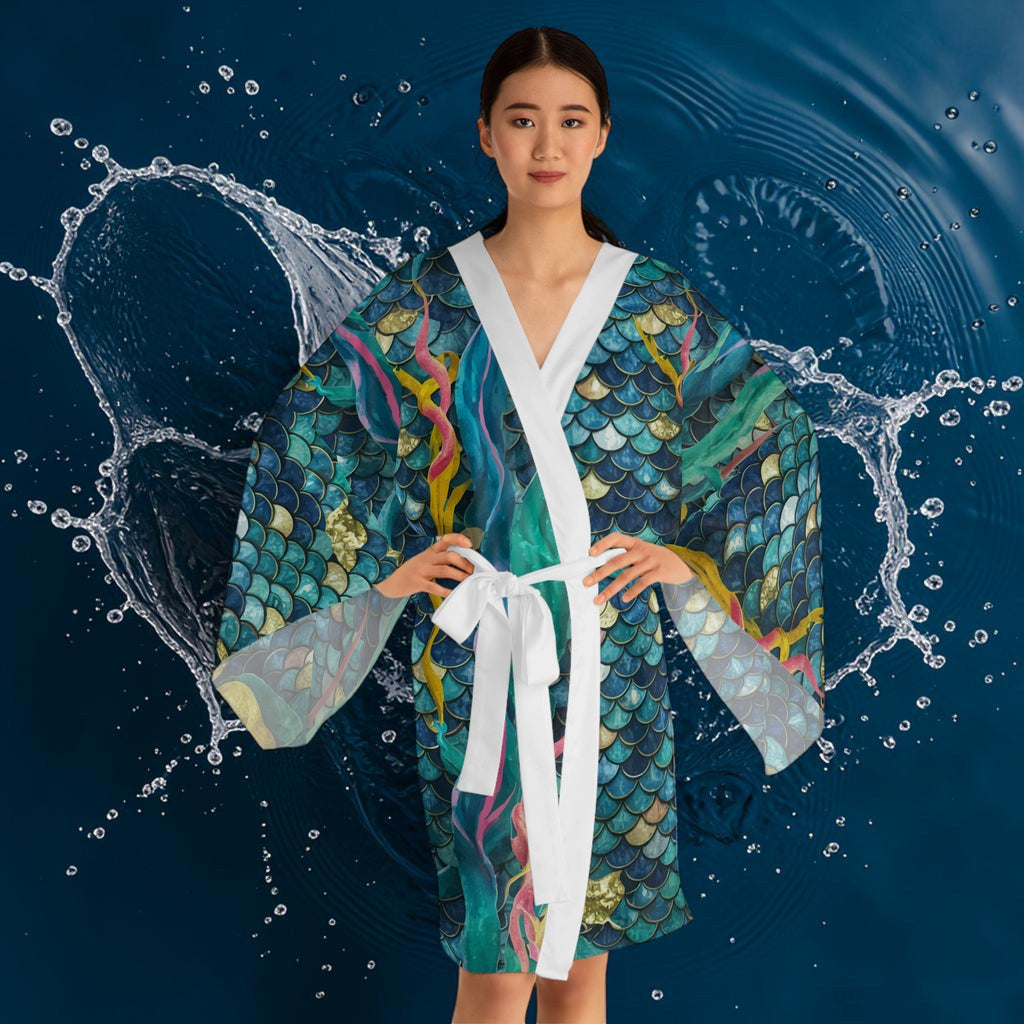 Mermaid Scale Party Kimono – Shimmer. Shine. Slay.