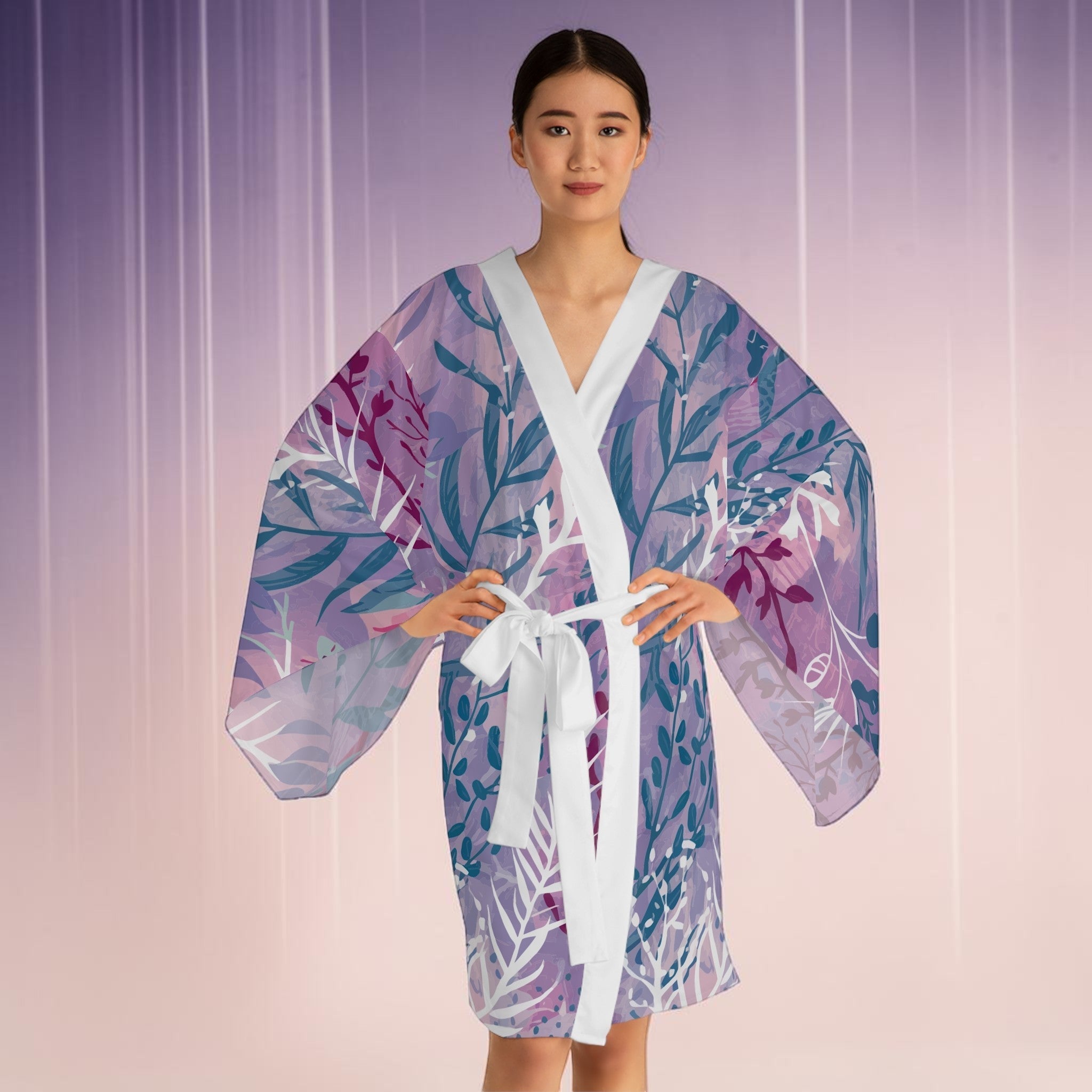 Ocean Scene Kimono – Flow with the Tide