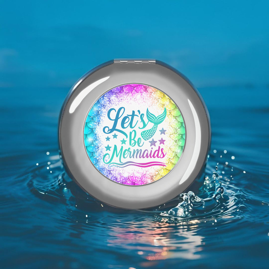 Compact Travel Mirror - Let's Be Mermaids