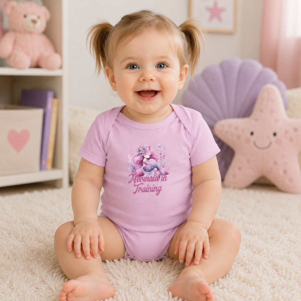 Baby Short Sleeve Onesie® - Mermaid In Training