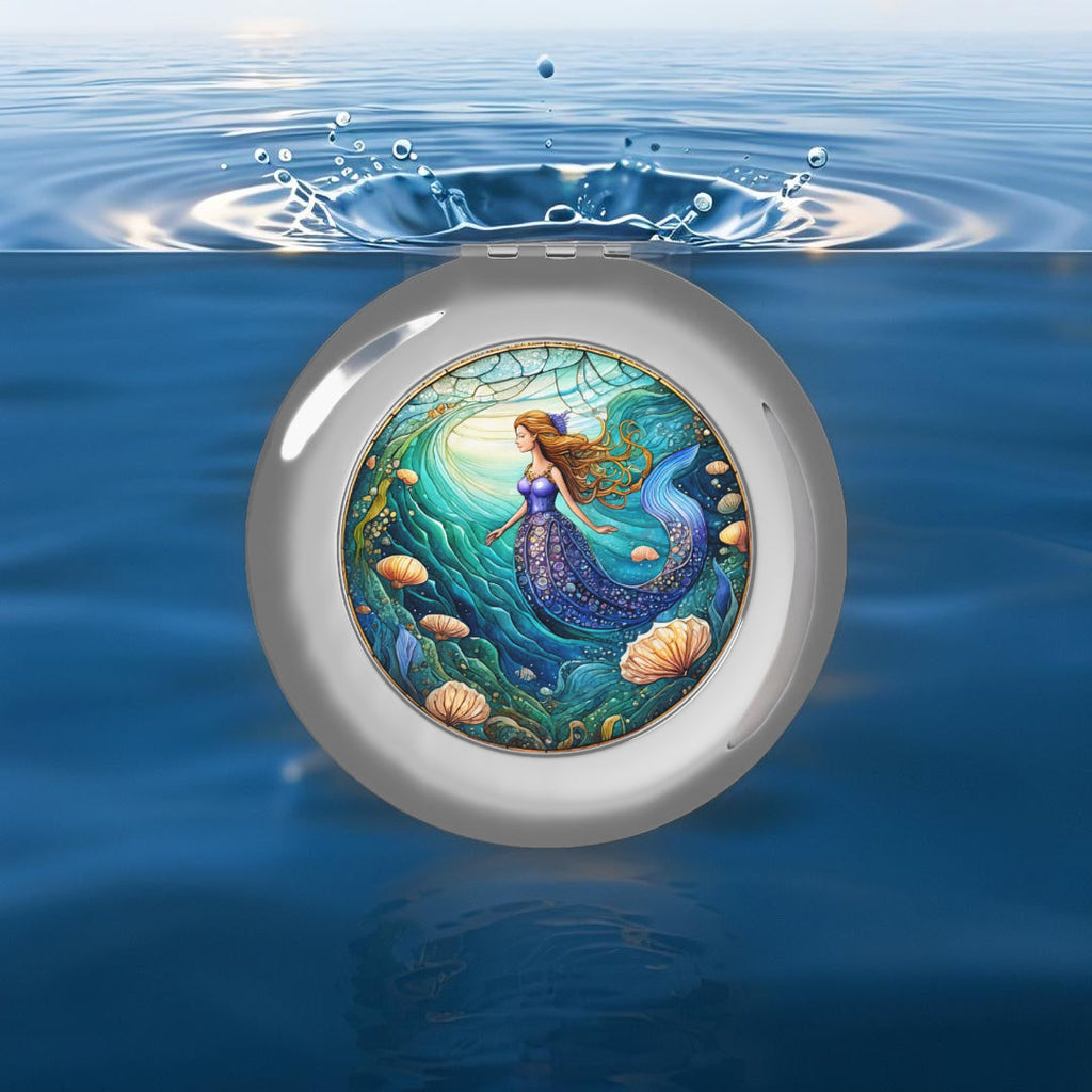 Compact Travel Mirror - Mermaid Life