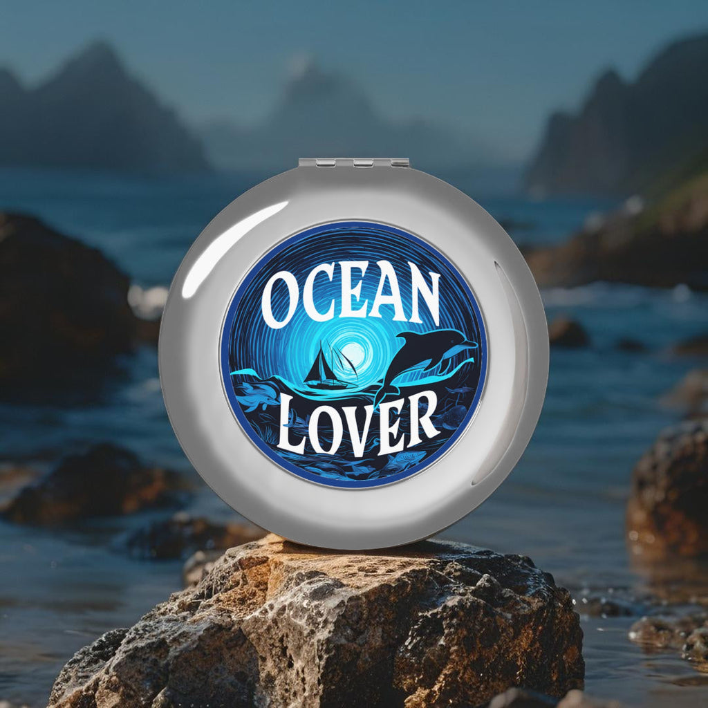 Compact Travel Mirror - Ocean Lover