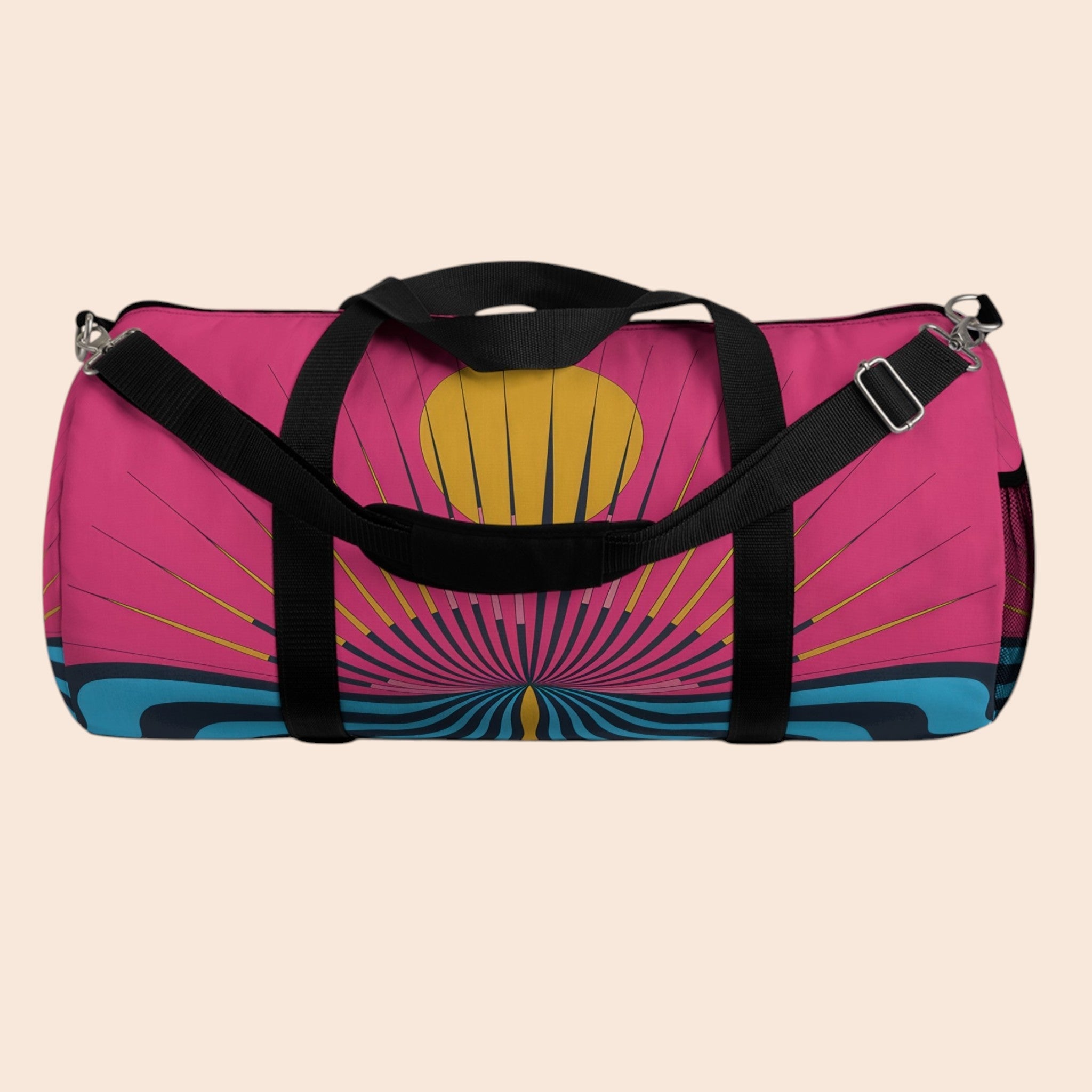 Over The Moon Duffel Bag – Modern Travel Gym Bag & Stylish Weekender Gift