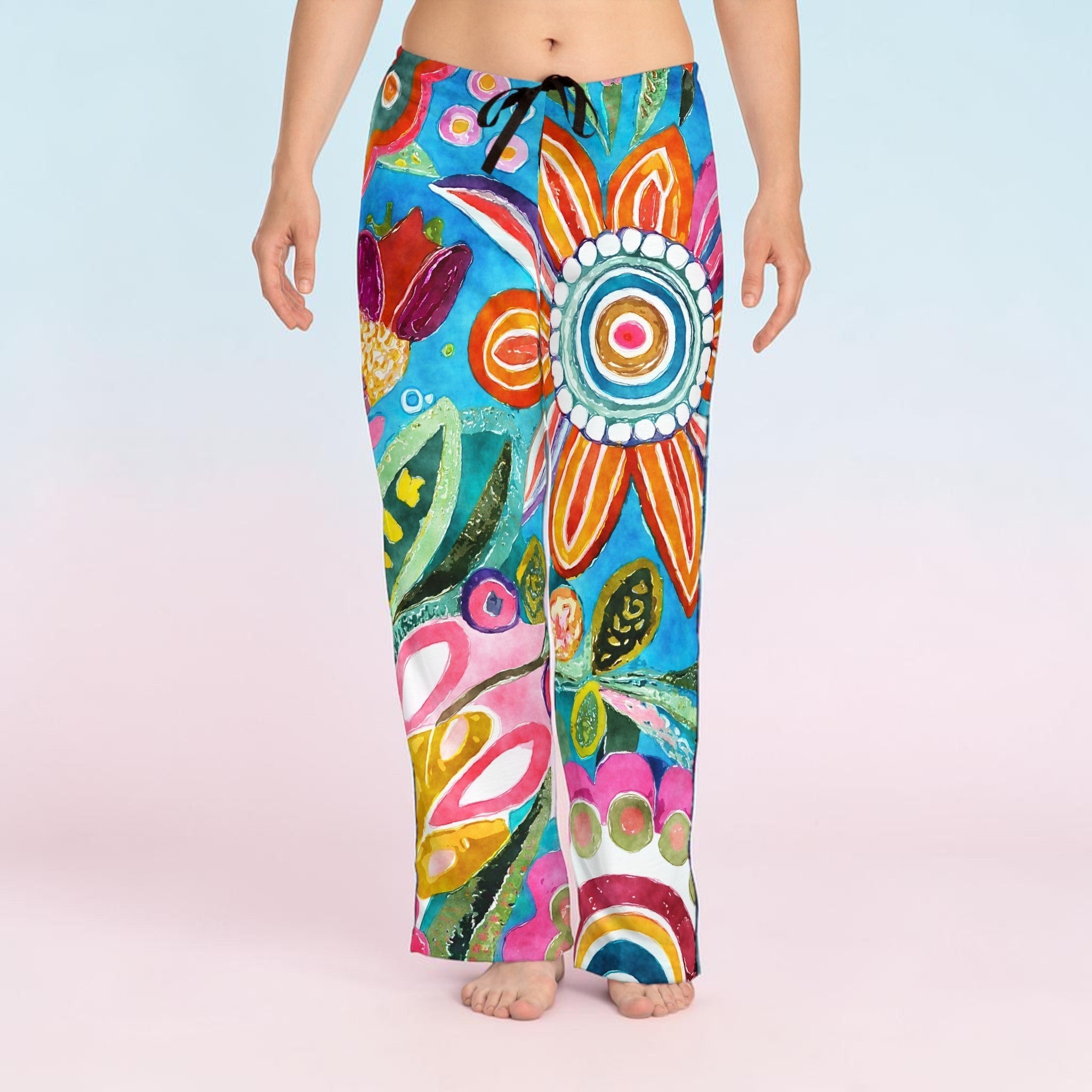 Groovy Floral Women’s Pajama Pants