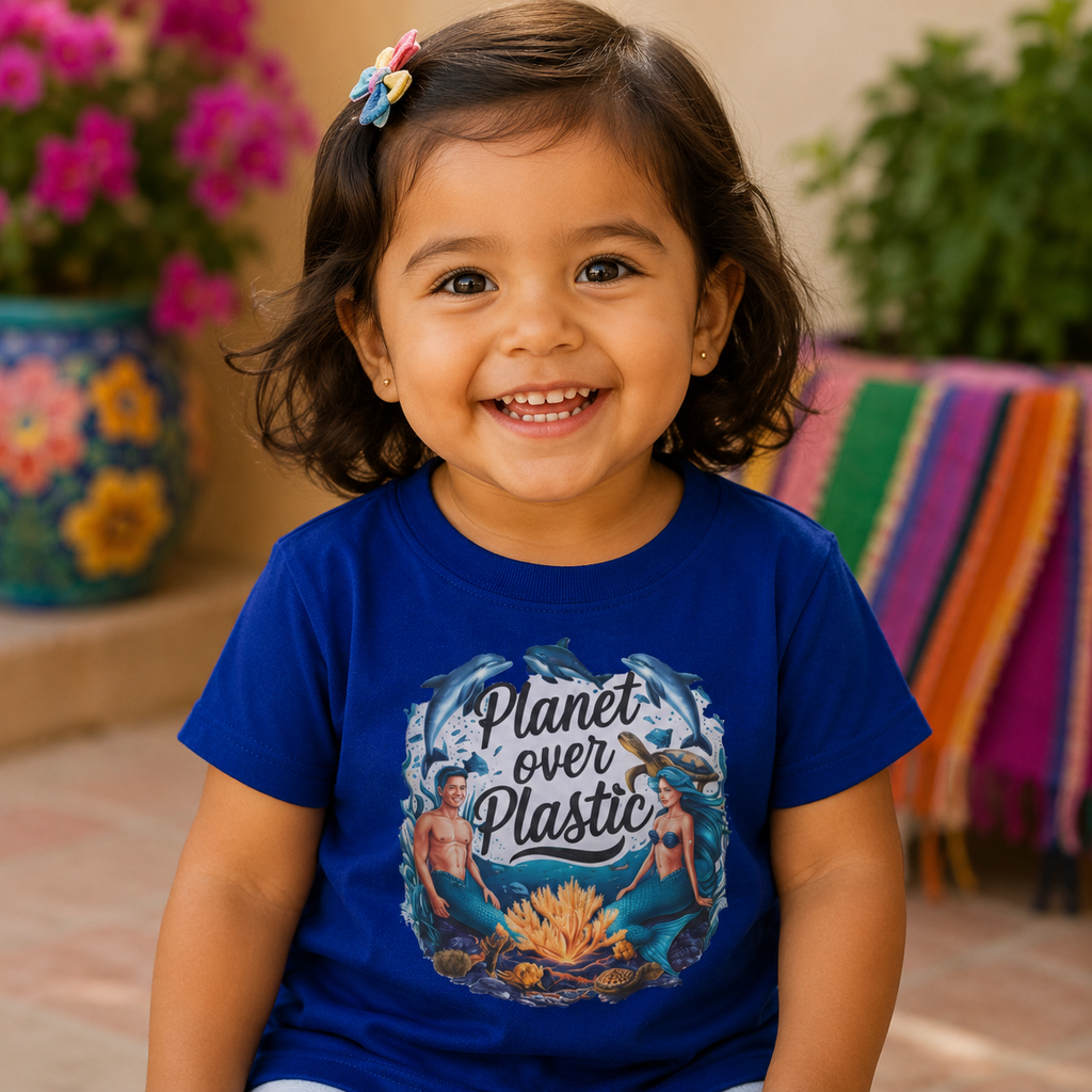 Infant Fine Jersey Tee - Planet Over Plastic