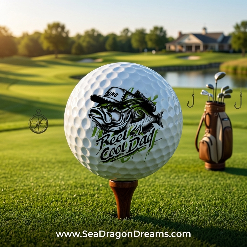 Golf Balls, 6pcs - Reel Cool Dad