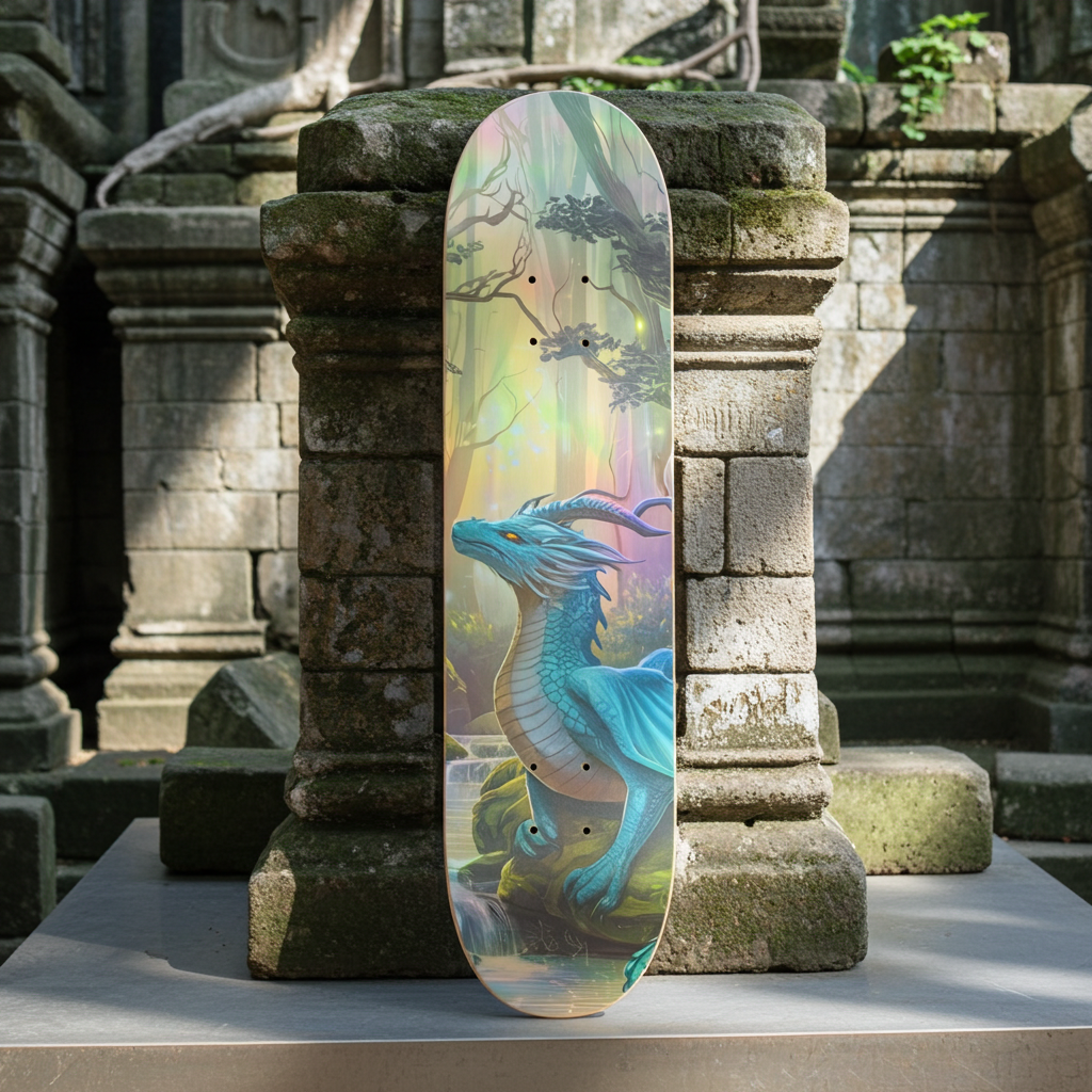 Dragon Wonder Custom Skateboard – Fantasy Dragon Art Deck