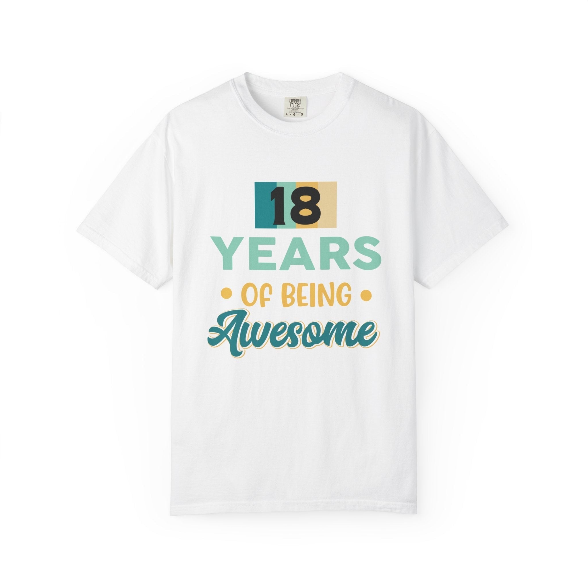18th Birthday Unisex T-Shirt, Awesome Milestone Tee