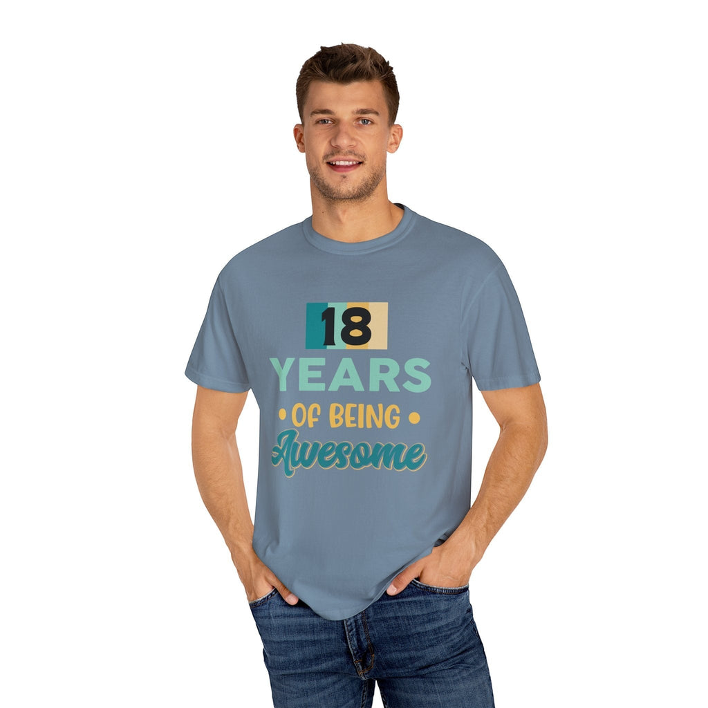 18th Birthday Unisex T-Shirt, Awesome Milestone Tee