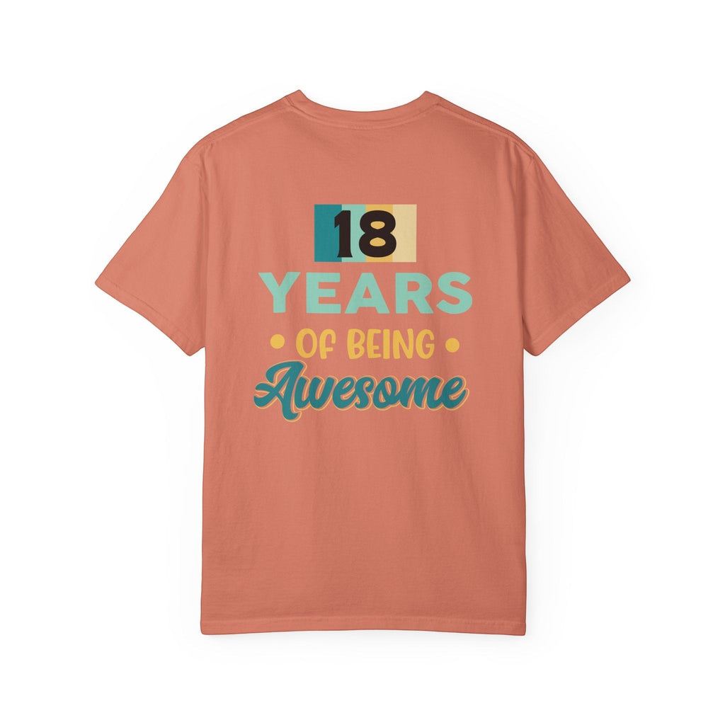 18th Birthday Unisex T-Shirt, Awesome Milestone Tee