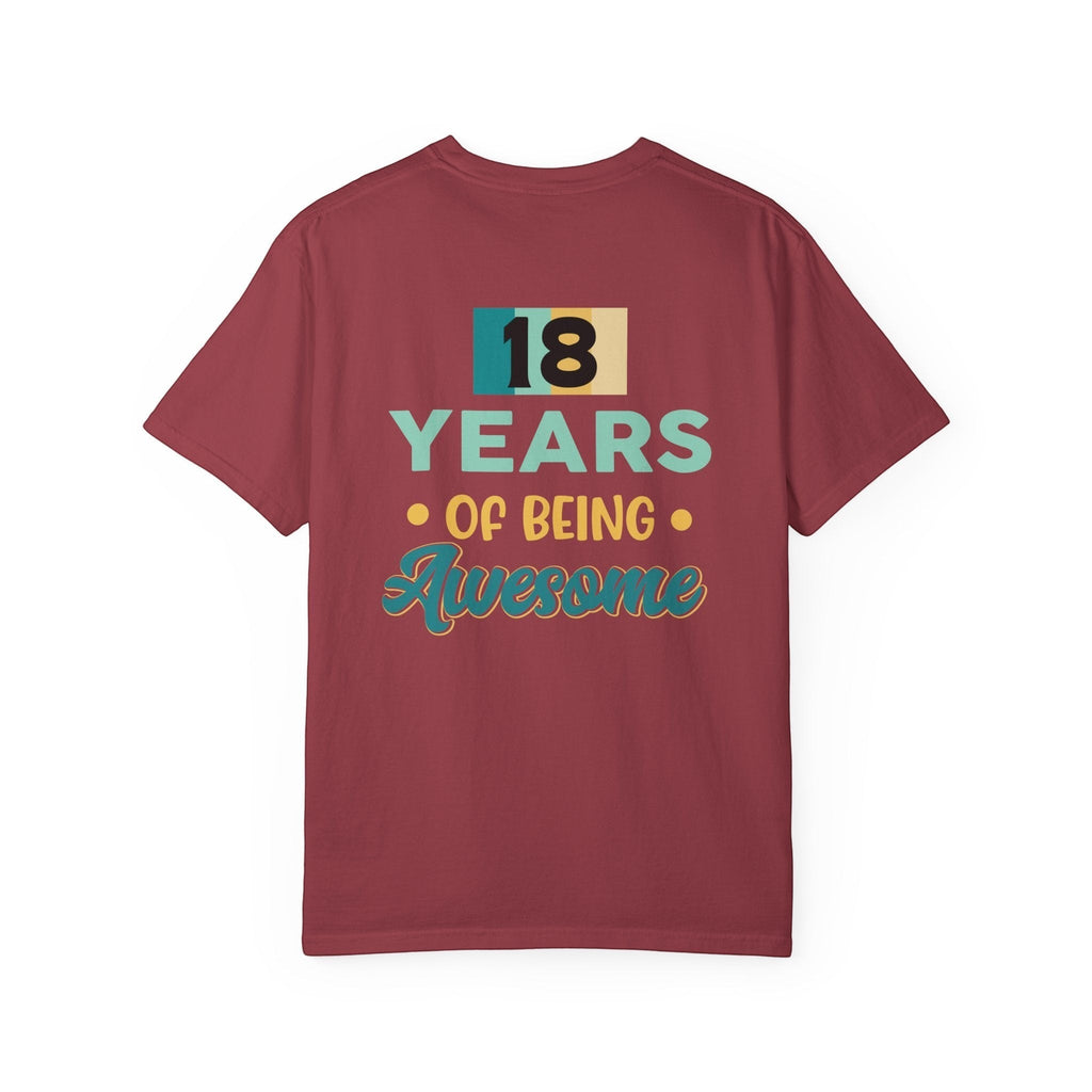 18th Birthday Unisex T-Shirt, Awesome Milestone Tee