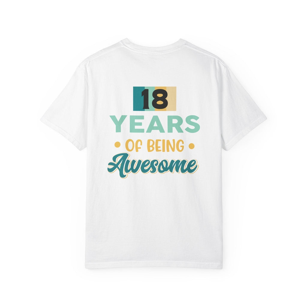 18th Birthday Unisex T-Shirt, Awesome Milestone Tee
