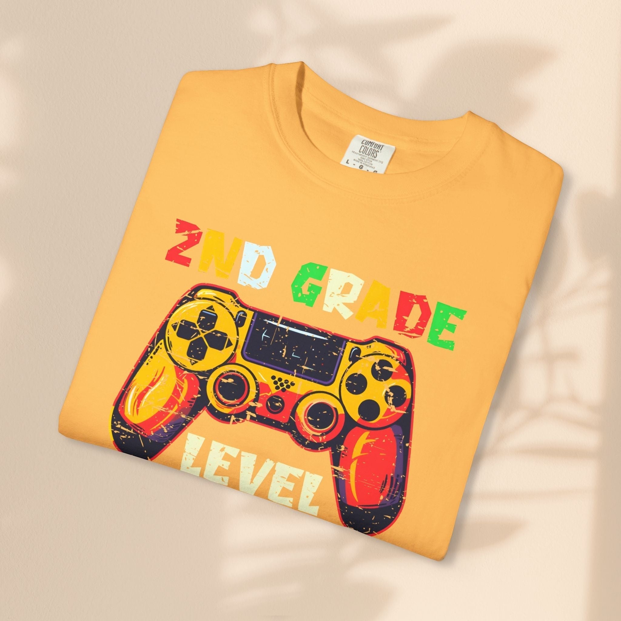 2nd Grade Gamer Kids T-Shirt – Level Unlocked Back to School Tee