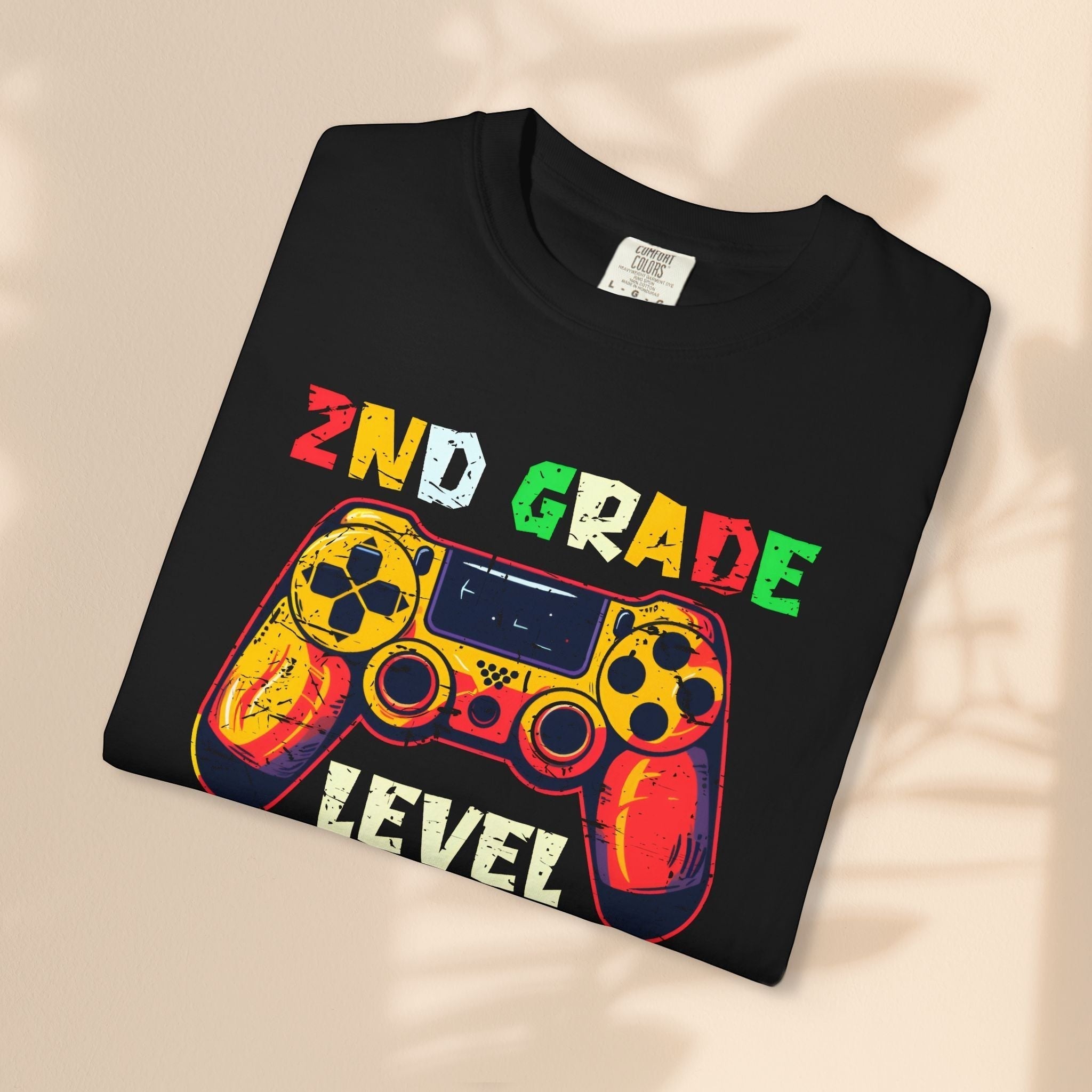 2nd Grade Gamer Kids T-Shirt – Level Unlocked Back to School Tee