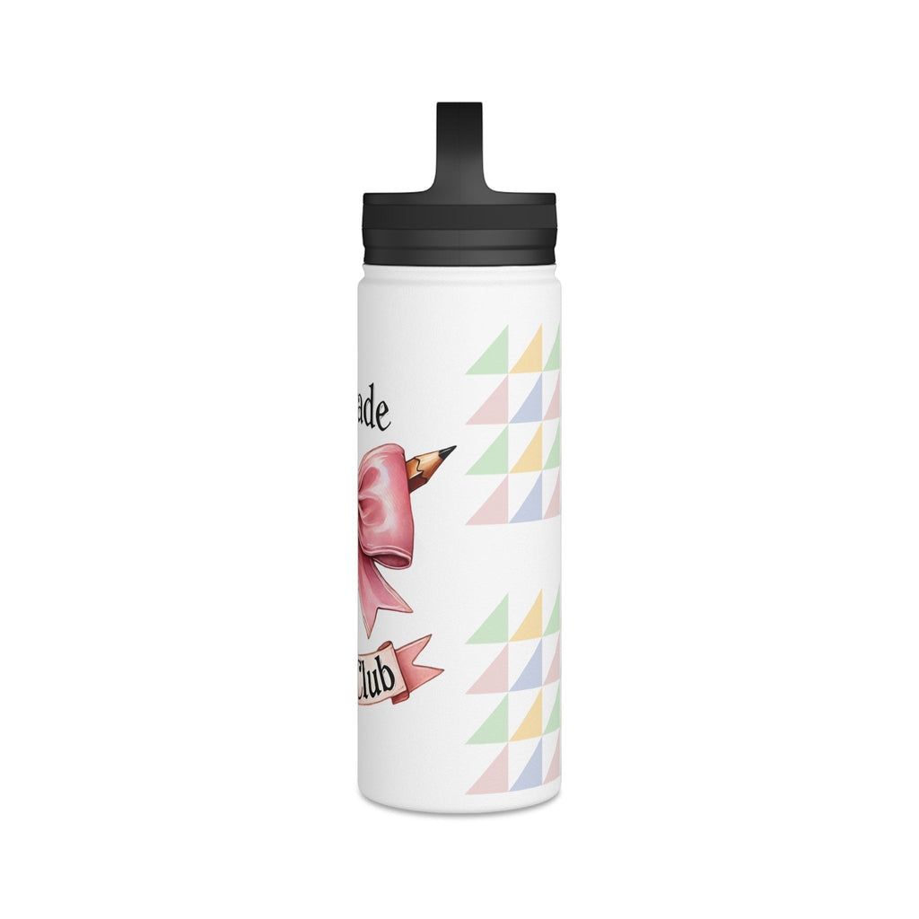 4th Grade Social Club Stylish Insulated Water Bottle, Cute Design for Kids, Back to School, Eco-Friendly Bottle, Gym and Sports Use