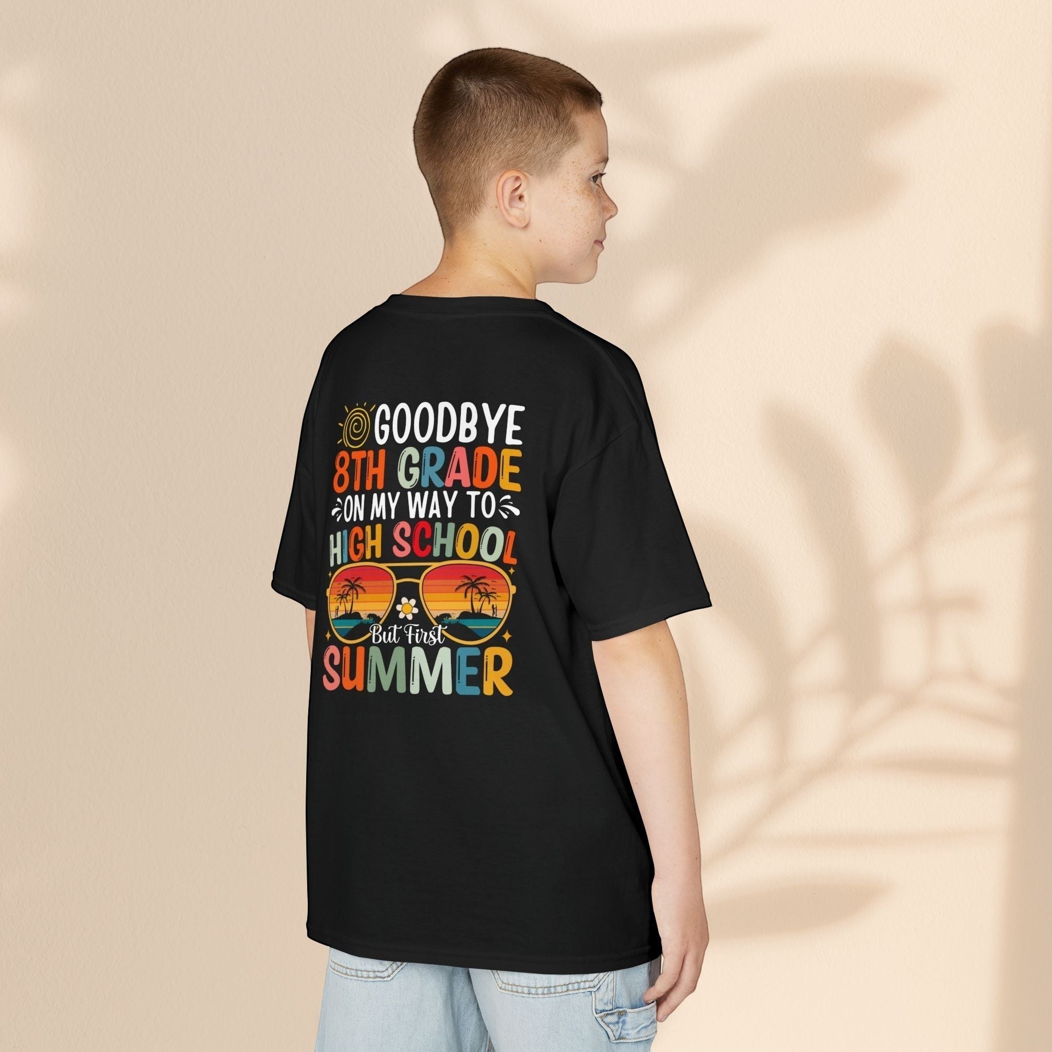 Goodbye 8th Grade Summer Kids Tee - Fun & Stylish Graduation Shirt
