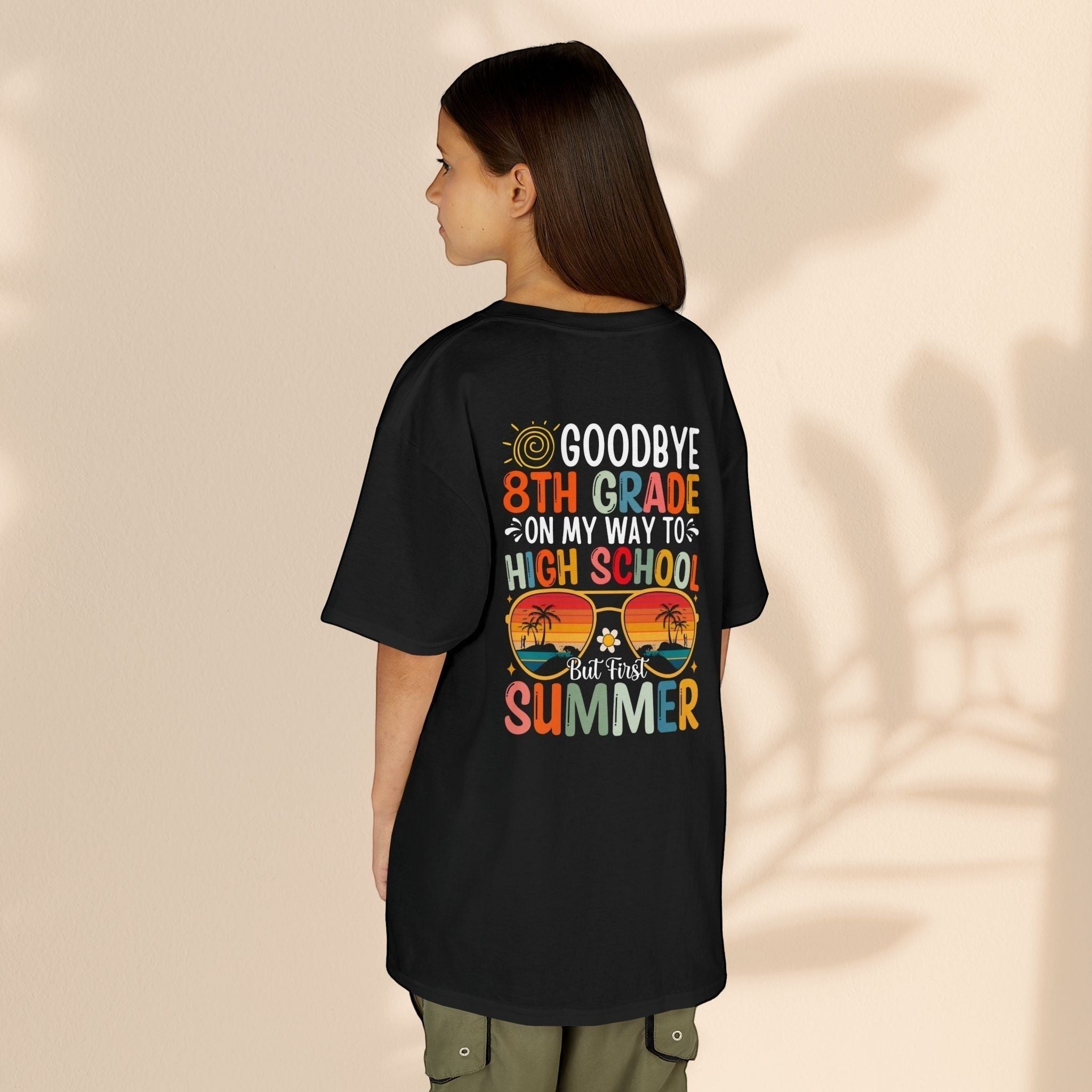 Goodbye 8th Grade Summer Kids Tee - Fun & Stylish Graduation Shirt
