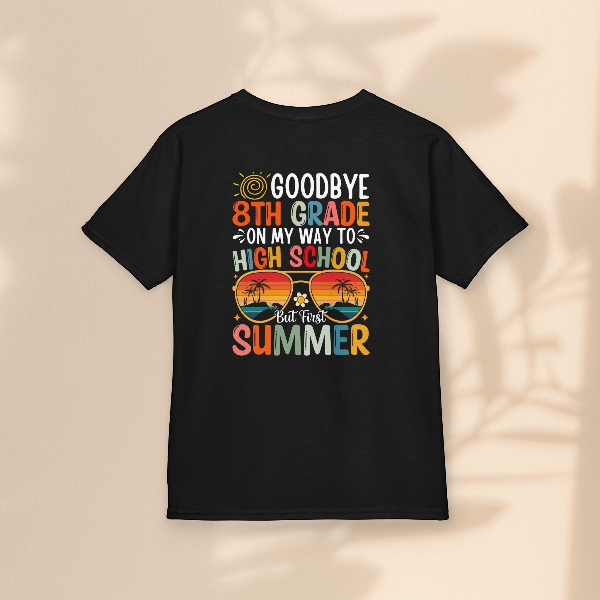 Goodbye 8th Grade Summer Kids Tee - Fun & Stylish Graduation Shirt