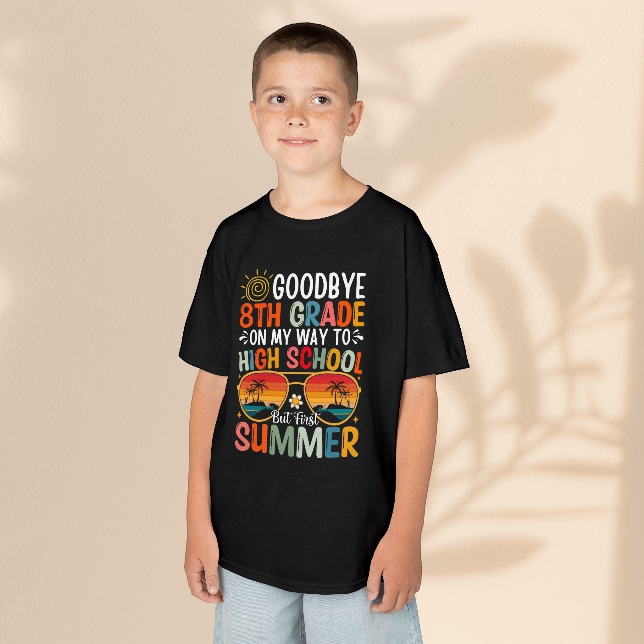 Goodbye 8th Grade Summer Kids Tee - Fun & Stylish Graduation Shirt