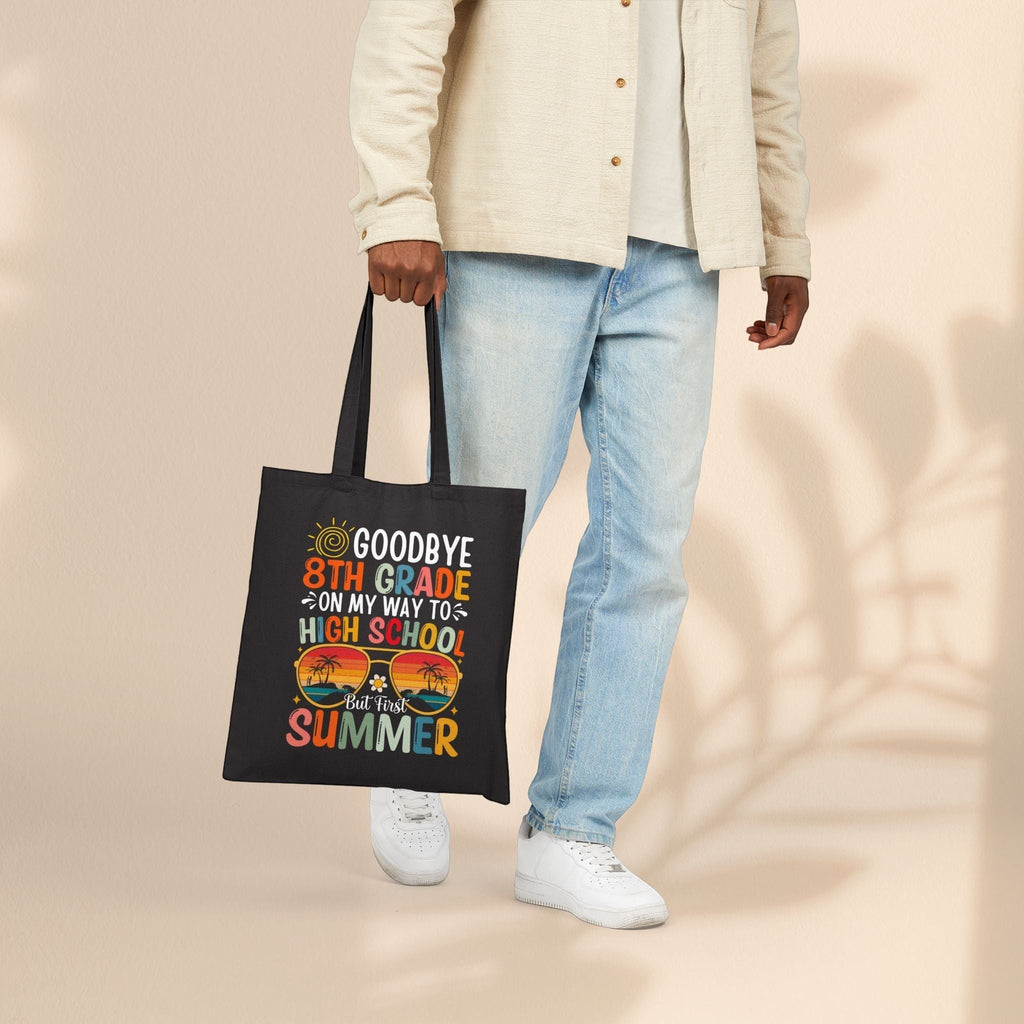 Graduation Summer Tote Bag for 8th Graders – Goodbye 8th Grade, Hello High School!