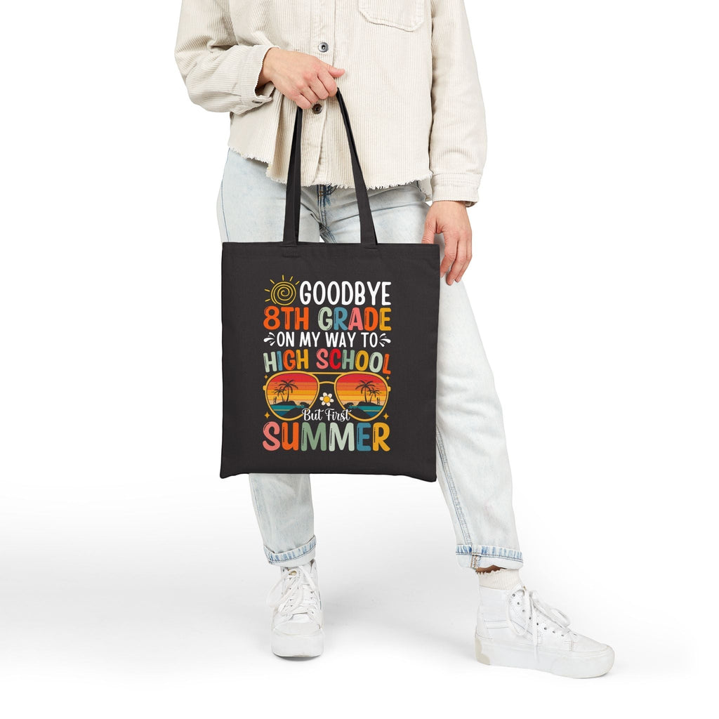 Graduation Summer Tote Bag for 8th Graders – Goodbye 8th Grade, Hello High School!
