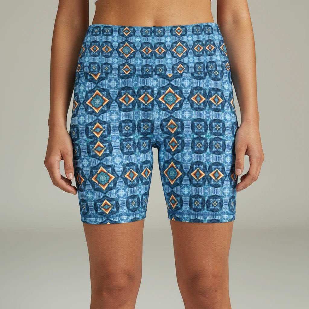 Goddess Isis Women's Workout Shorts - Stylish Activewear for Fitness Enthusiasts