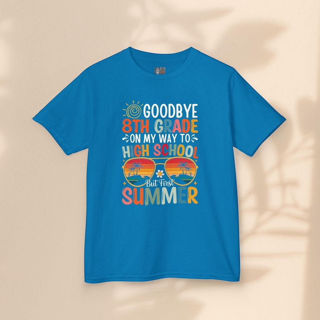 Goodbye 8th Grade Summer Kids Tee - Fun & Stylish Graduation Shirt