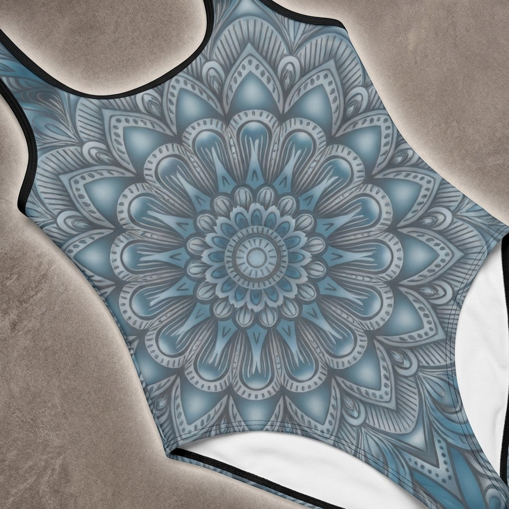 Blue Mandala Swimsuit
