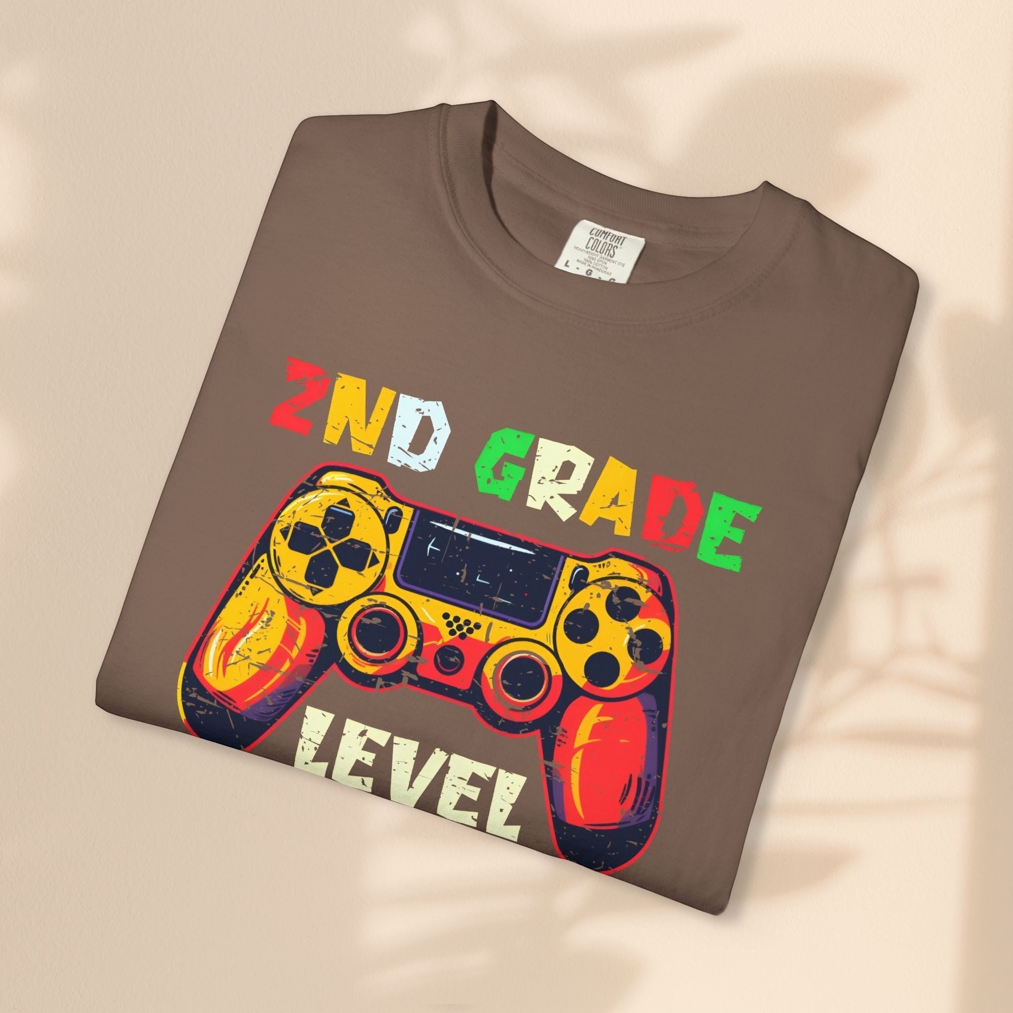 2nd Grade Gamer Kids T-Shirt – Level Unlocked Back to School Tee