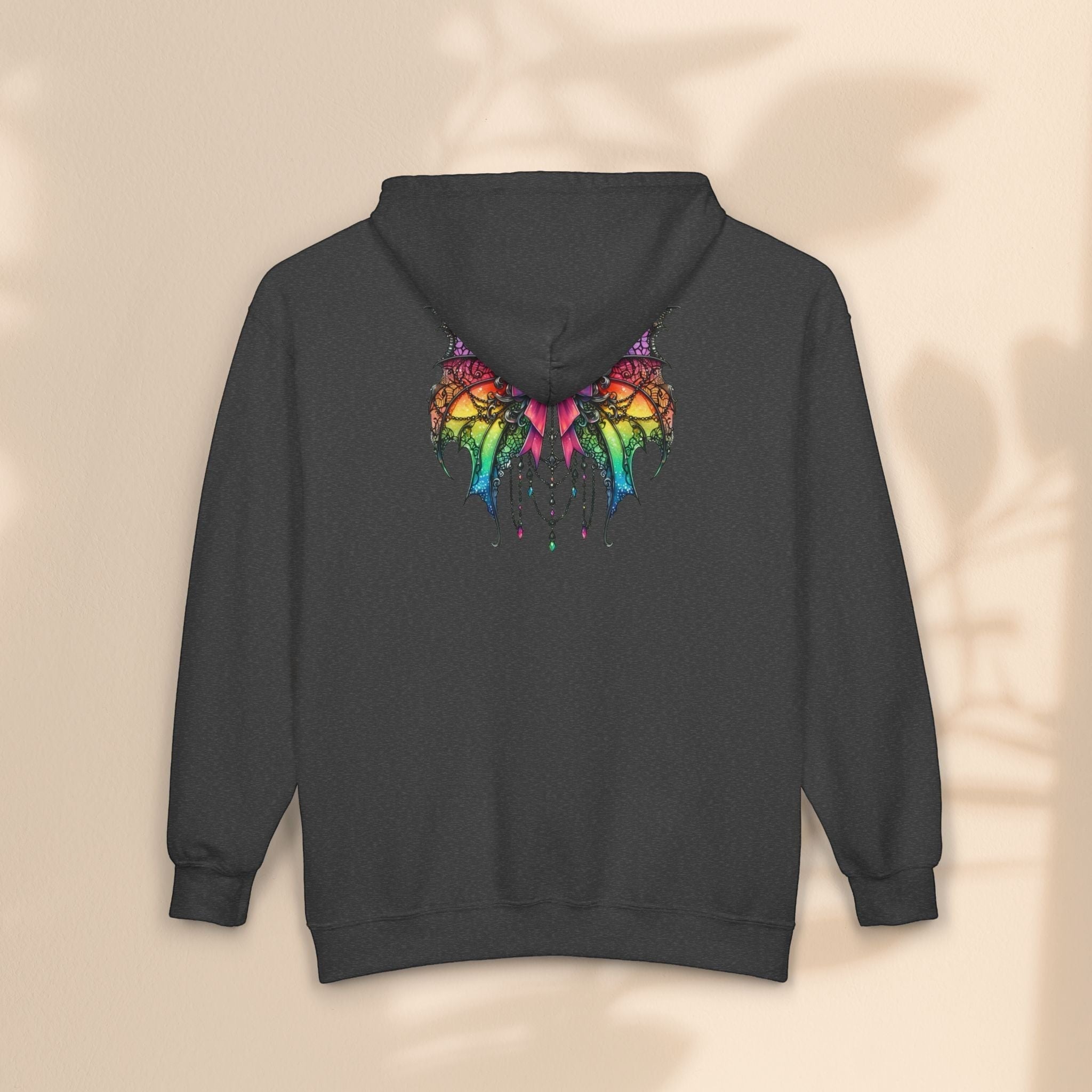 Halloween Heavy Blend™ Full Zip Hooded Sweatshirt - Spider Bow