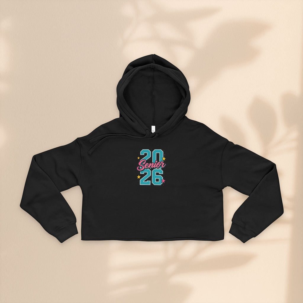 2026 Senior Women's Cropped Hoodie, Graduation Gift, Class of 2026