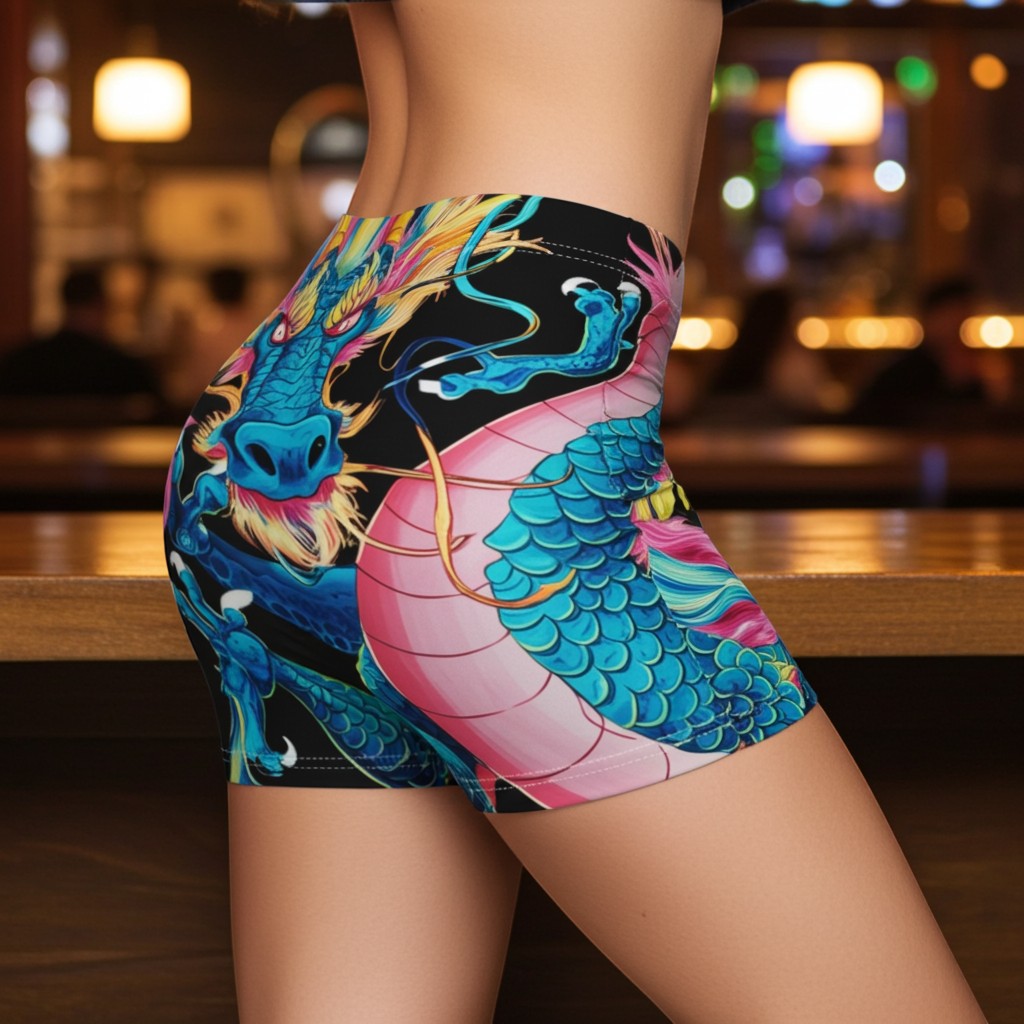 Groovy Dragon Shorts