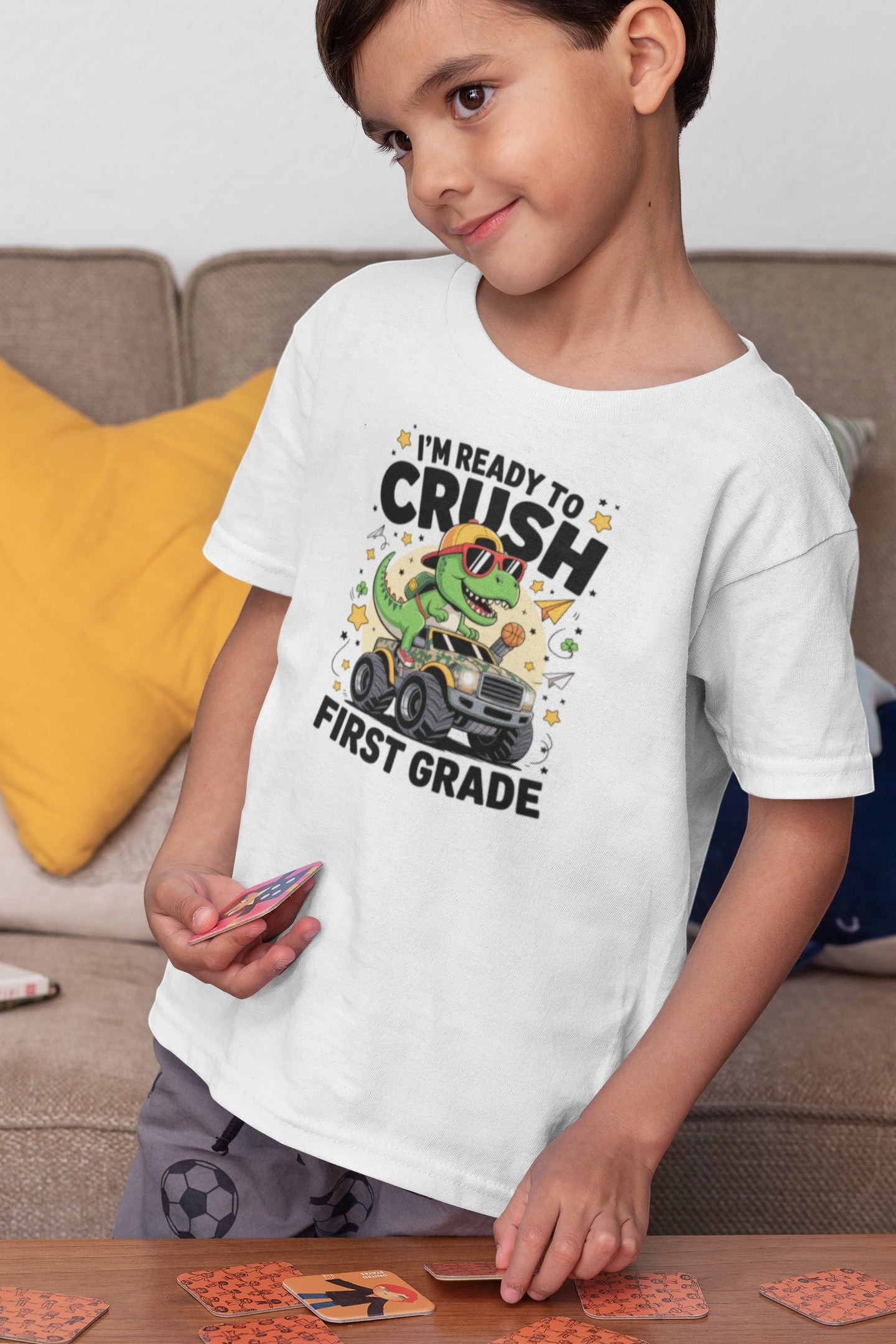 First Grade Youth T-Shirt – Cute Back to School Tee for Kids