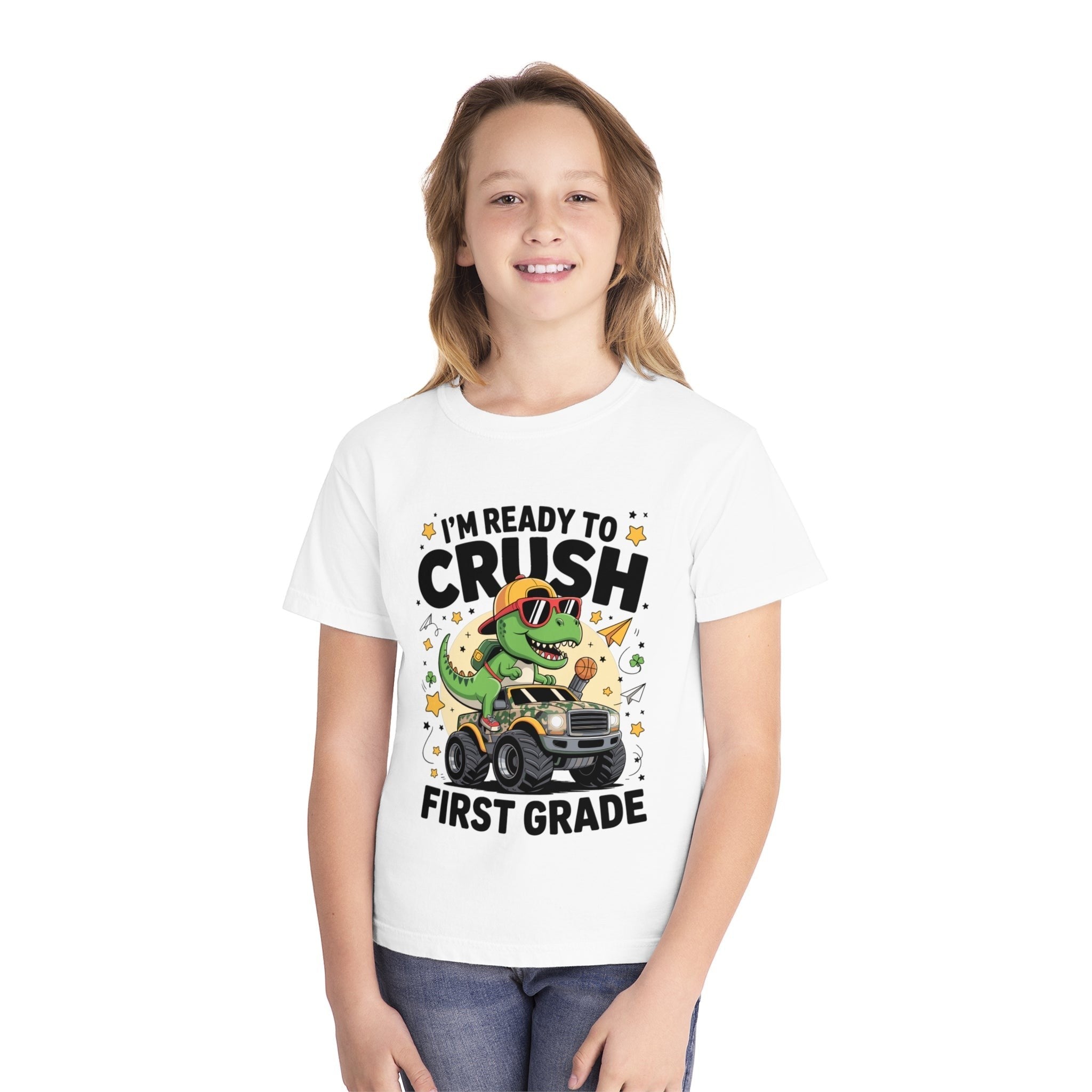 First Grade Youth T-Shirt – Cute Back to School Tee for Kids