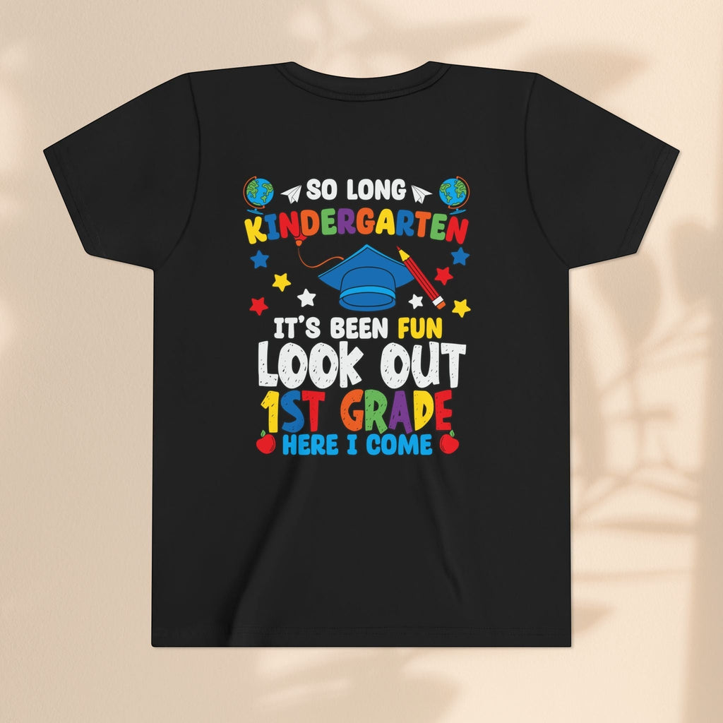 Look Out First Grade Here I Come T-Shirt - Kindergarten to 1st Grade Transition T-Shirt